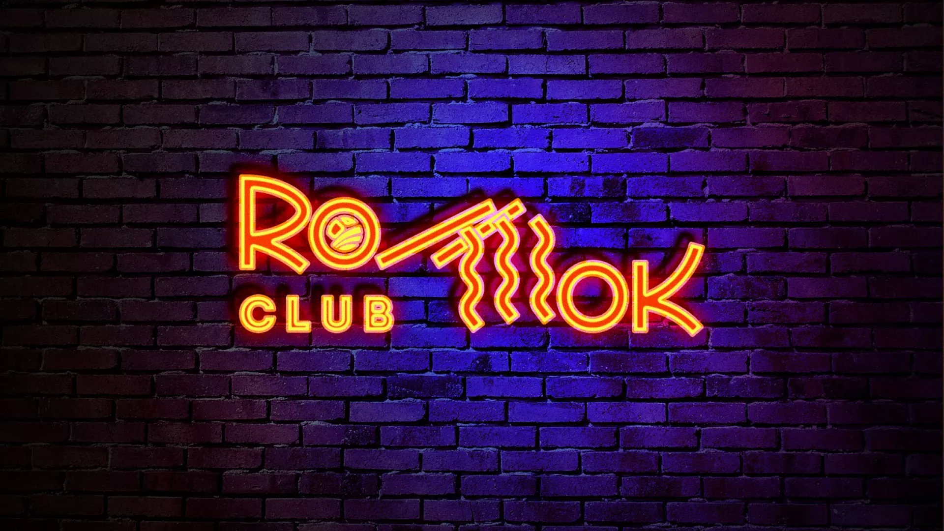 Разработка интерьерной вывески суши-бара «Roll Wok Club» в Фатеже